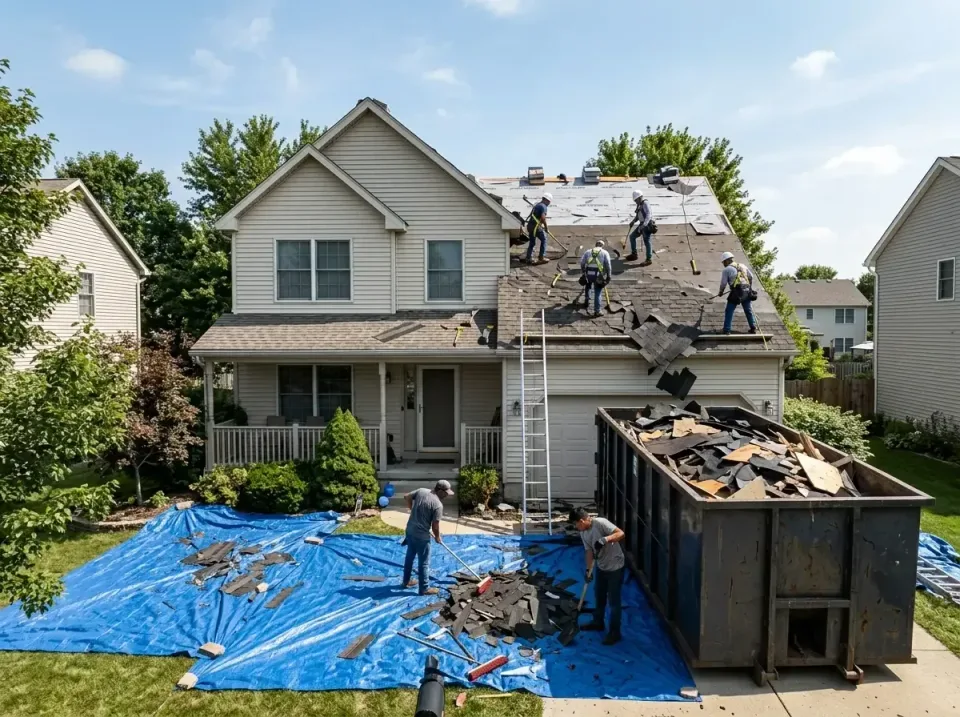 roof-replacement-debris-remova-004 — frequently asked questions, Cheapest Dumpster Rentals in Salmon, ID